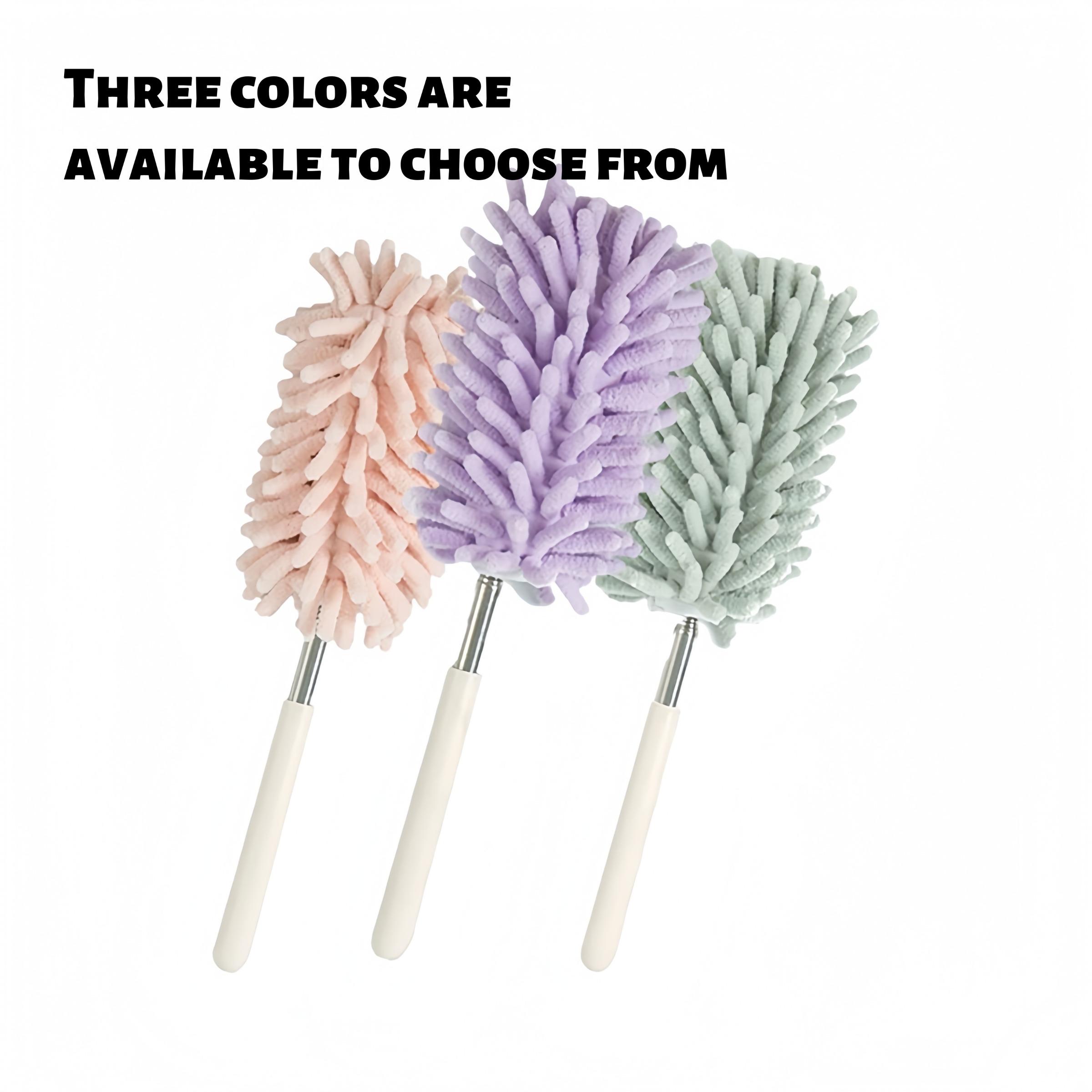 Mini Car duster brush, with a comfortable handle, extendable, ultra-fine fiber dusting tool, for indoor home and car cleaning, car cleaning tool, household cleaning tool, cleaner