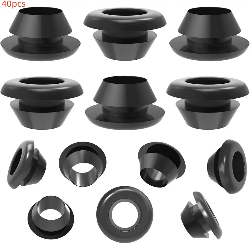 40 waterproof cable sealing sleeve mounting holes rubber plug wire and cable waterproof protection plug silicone quick-assembly coil protection distribution box through the coil sealing hole plug high-temperature protection sleeve