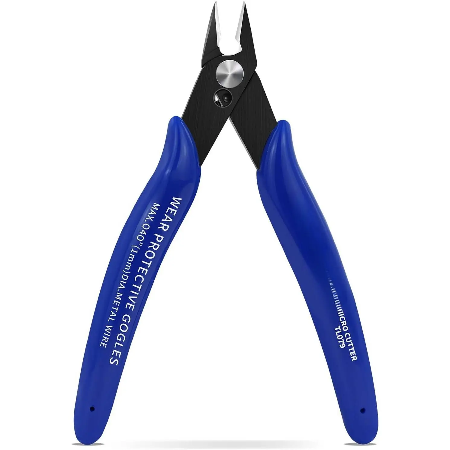 Small Wire Cutters  Flush  Snips Zip Tie  | Diagonal  Pliers Dikes Sprue Cutters for  Crafting - Mini Nippers for Electrical Plastic Model  Making