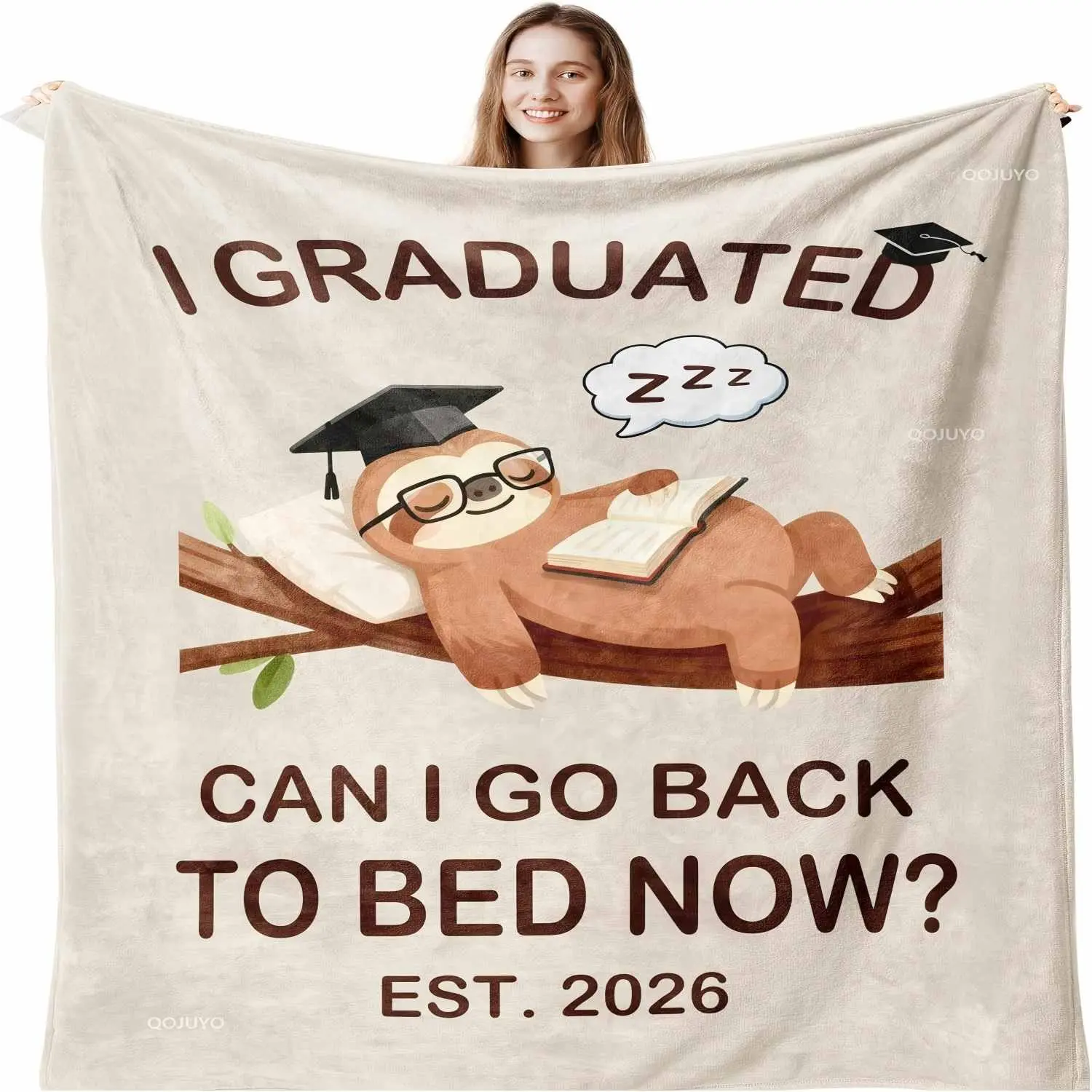 Cool Humorous Graduation Gift 2026, Best Gift for High School Seniors, Phd/college/master Degree Graduation Gift, Graduate Congratulations Gift, Graduation Blanket