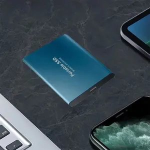 Large Capacity External Hard Drive Quiet Operation Mobile Storage SSD USB3.2 Type-C High Speed Solid Stae Disk