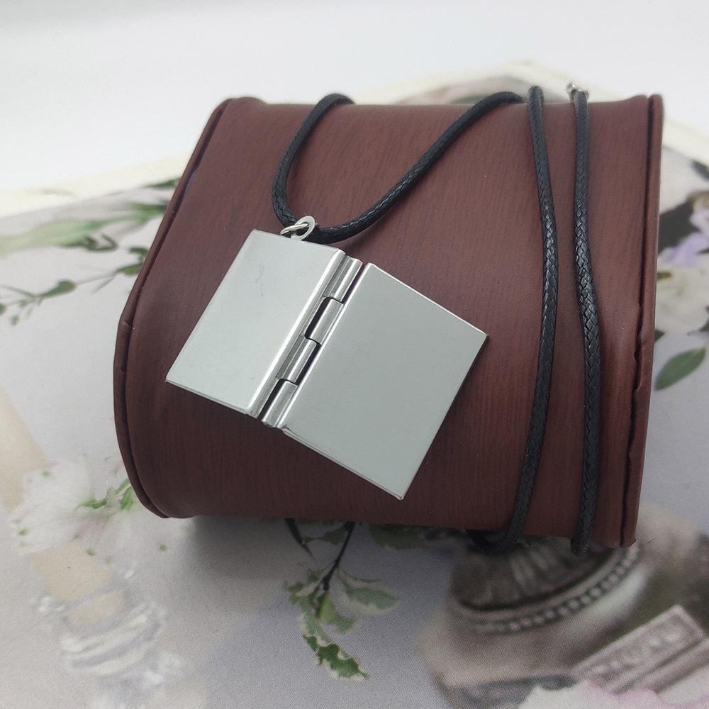 Anime Aoi Todo Same Style Necklace Openable Photo Frame Pendant Sweater Chain Cosplay Accessories Men'S Necklace Jewelry Gift