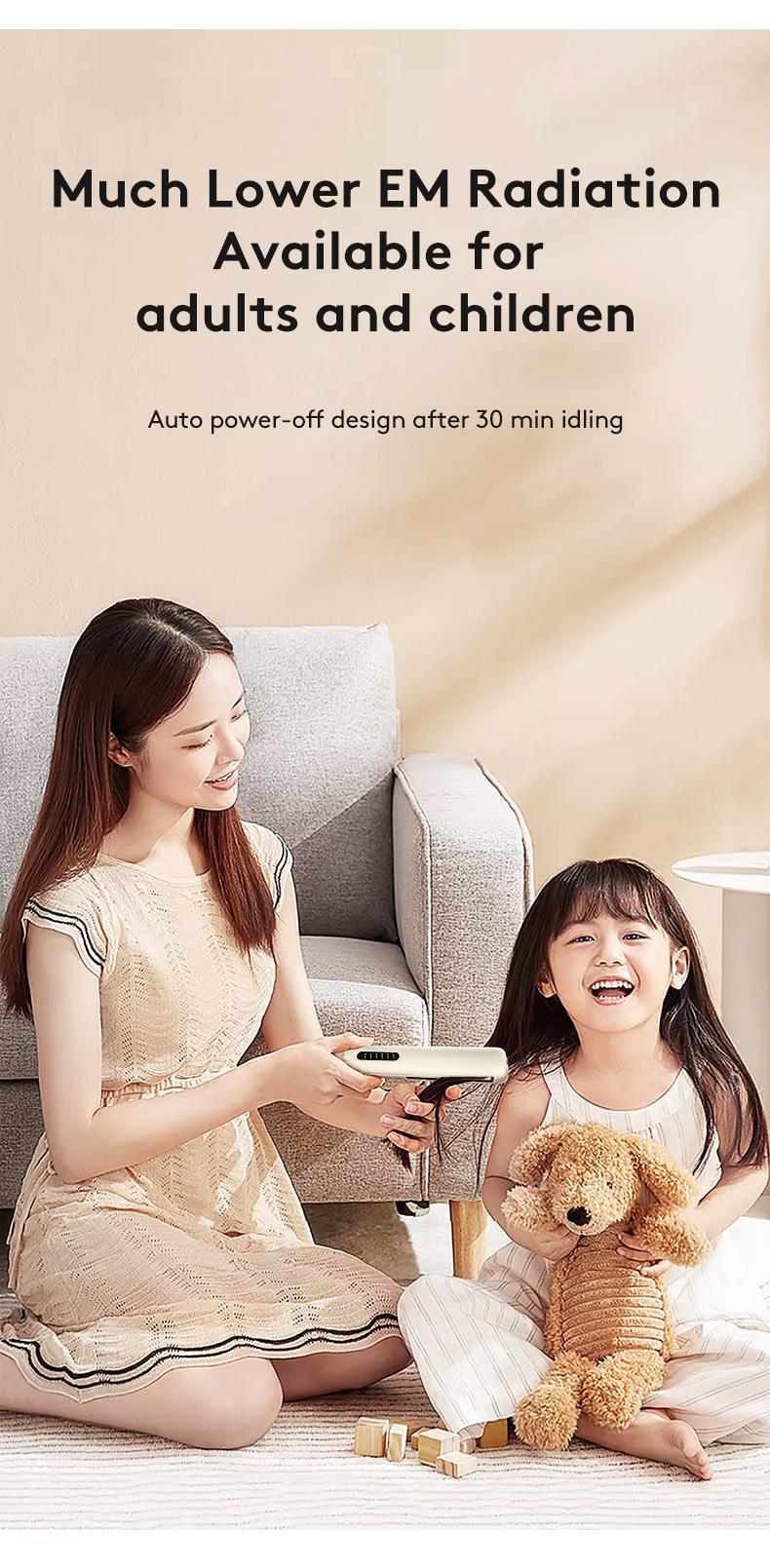 Great Flat Iron Hair Straightener, 1 Inch Hair Straightener for Women, 2 in 1 Hair Straightener Hair Curler, Portable Hair Straightening Ionic Fast Heating Hair Styling Tools,For Less Frizz, Shinier & Smoother, Gift