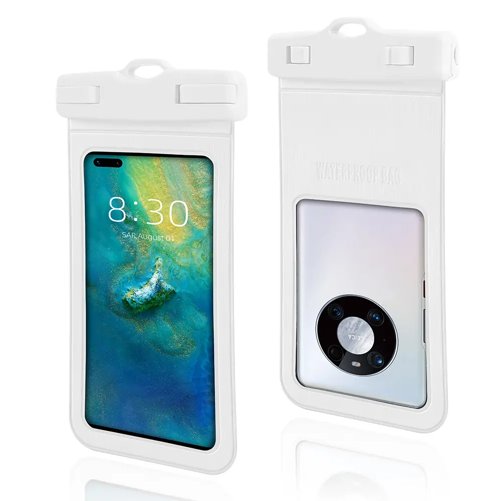 Large Clear Waterproof Phone Pouch, New Universal Dry Bag Case for Swimming, Diving, Rafting & Water Sports