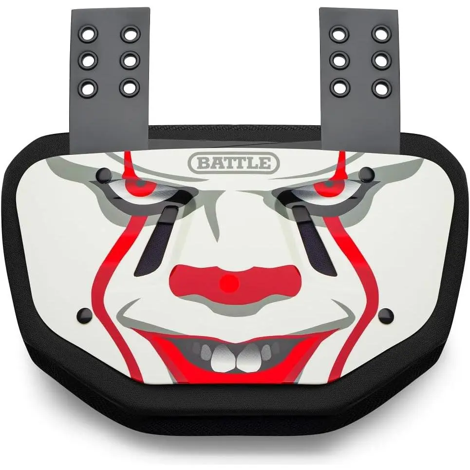 Novelty Football Back Plate, Kids, Adults
