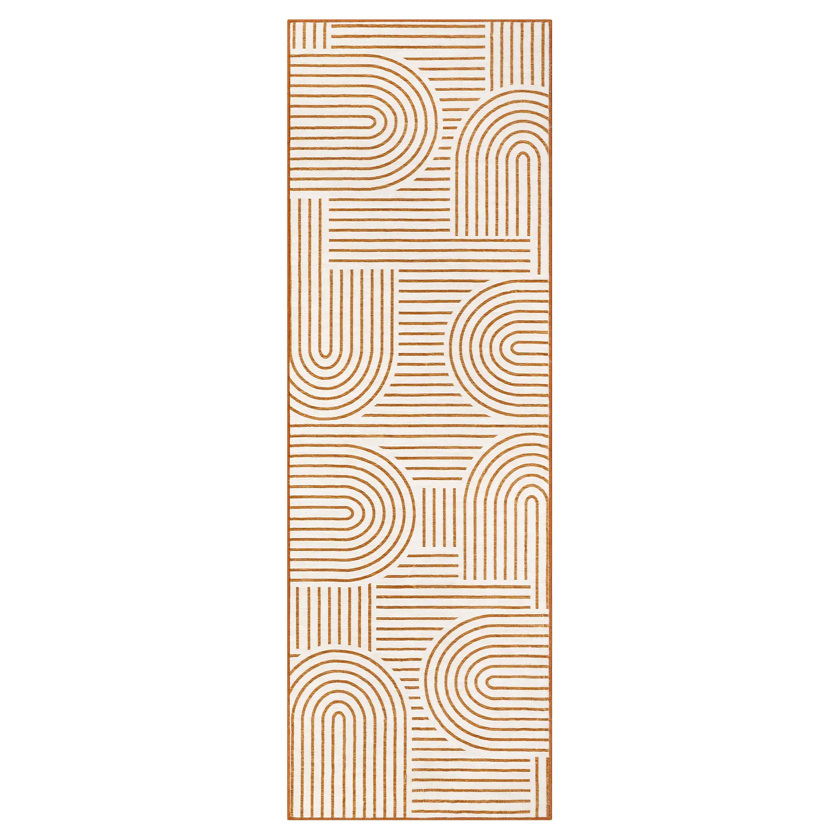 Boho Runner Rug Washable, Area Rugs for Hallways,Abstract Kitchen Runner Rugs Non Slip Bath Runners,Soft Rainbow Long Mat Indoor for Bathroom Bedroom