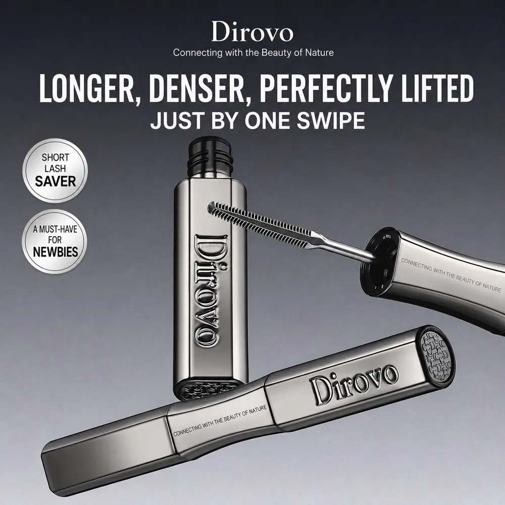 Dirovo lengthening & curling dual-ended mascara