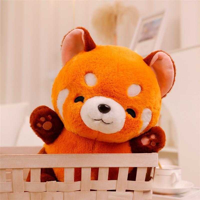 Cute Red Panda Plush Toy, 1 Count Stuffed Animal Toy, Huggable Stuffed Animal, Kawaii Stuffed Animals, Soft and Comfy Plush Toy for Kids, Lovely Plush Gift for Children