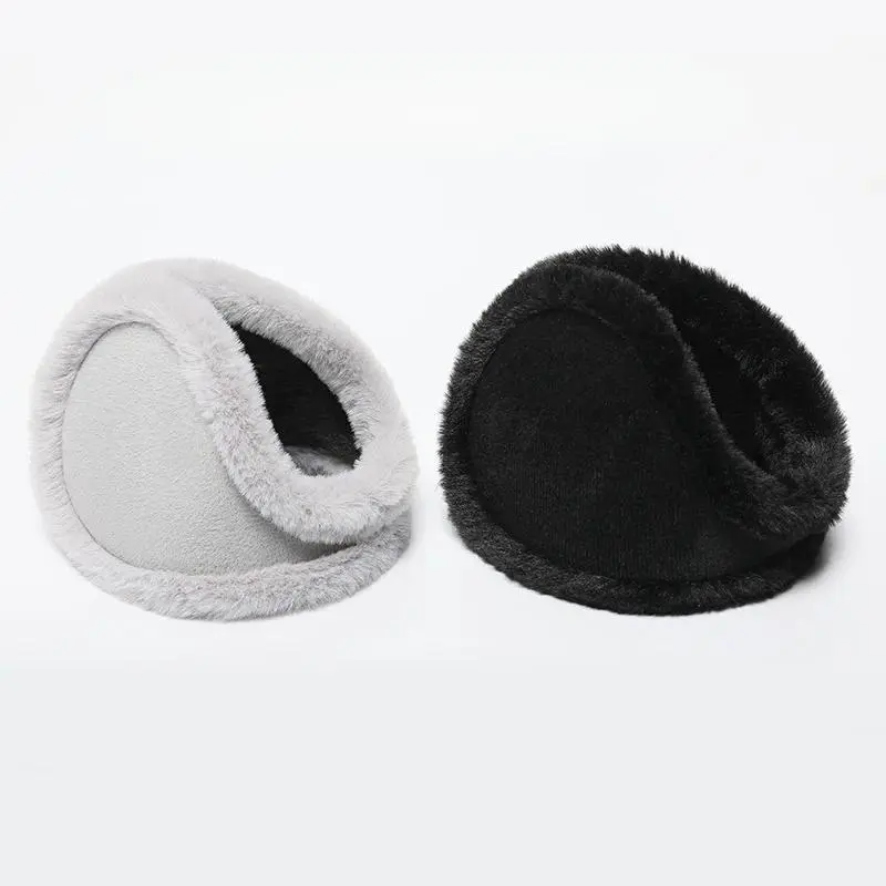 Men's Warm Earmuffs for Winter - Thickened, Fleece-Lined, Cold-Resistant, Suitable for Cycling & Students, Stylish, Wholesale