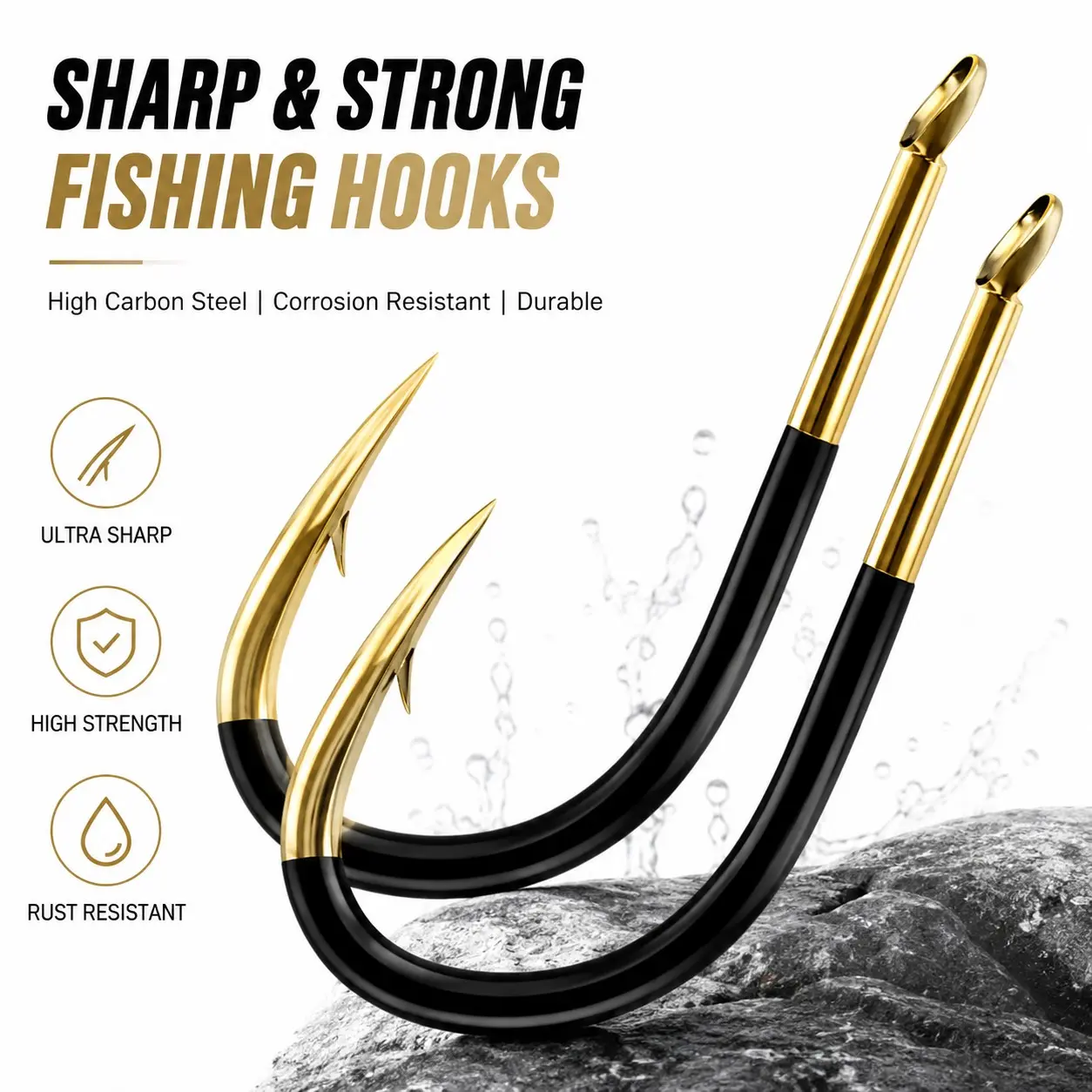 Single Hook Fishing Hooks, 20-Piece Set, Colorful Tungsten Alloy, Barbless Design, Ideal for Lure Fishing & Carp Gear Accessories