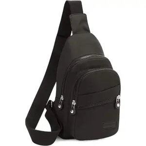 Small Sling Bag Women Men, Sling Backpack Chest Daypack Crossbody Bag Travel Outdoor Hiking