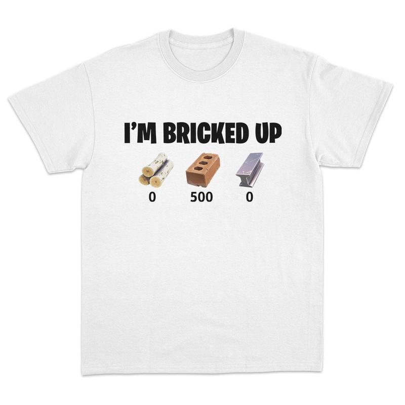 I'm Bricked Up Meme Tee, Cool Graphic Shirt, Perfect for Casual Outfits.Golf Gift T-Shirt For Men and Women