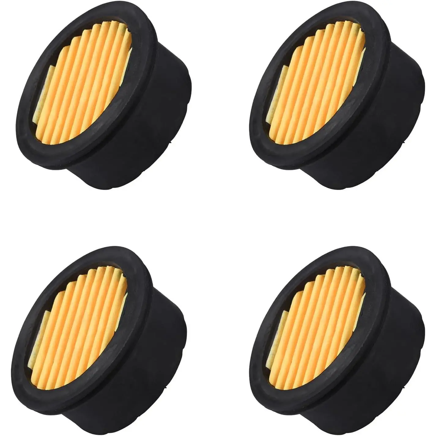 4 count Air Compressor Silencer Filter , Air Compressor  Filter Sound Muffler Silencer  Paper
