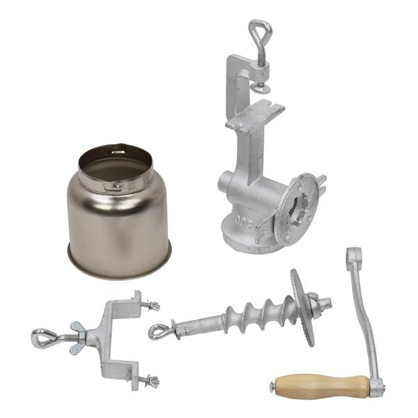 500 #   Home Use Hand Cranking Operation Grain Grinder Silver