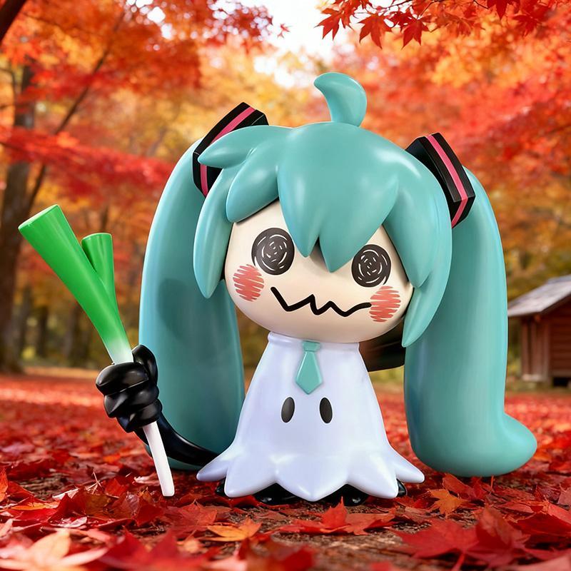 7CM Hatsune Miku Anime Figurine Kawaii Tabletop Decorations Action Figures Doll Model Toy Gift