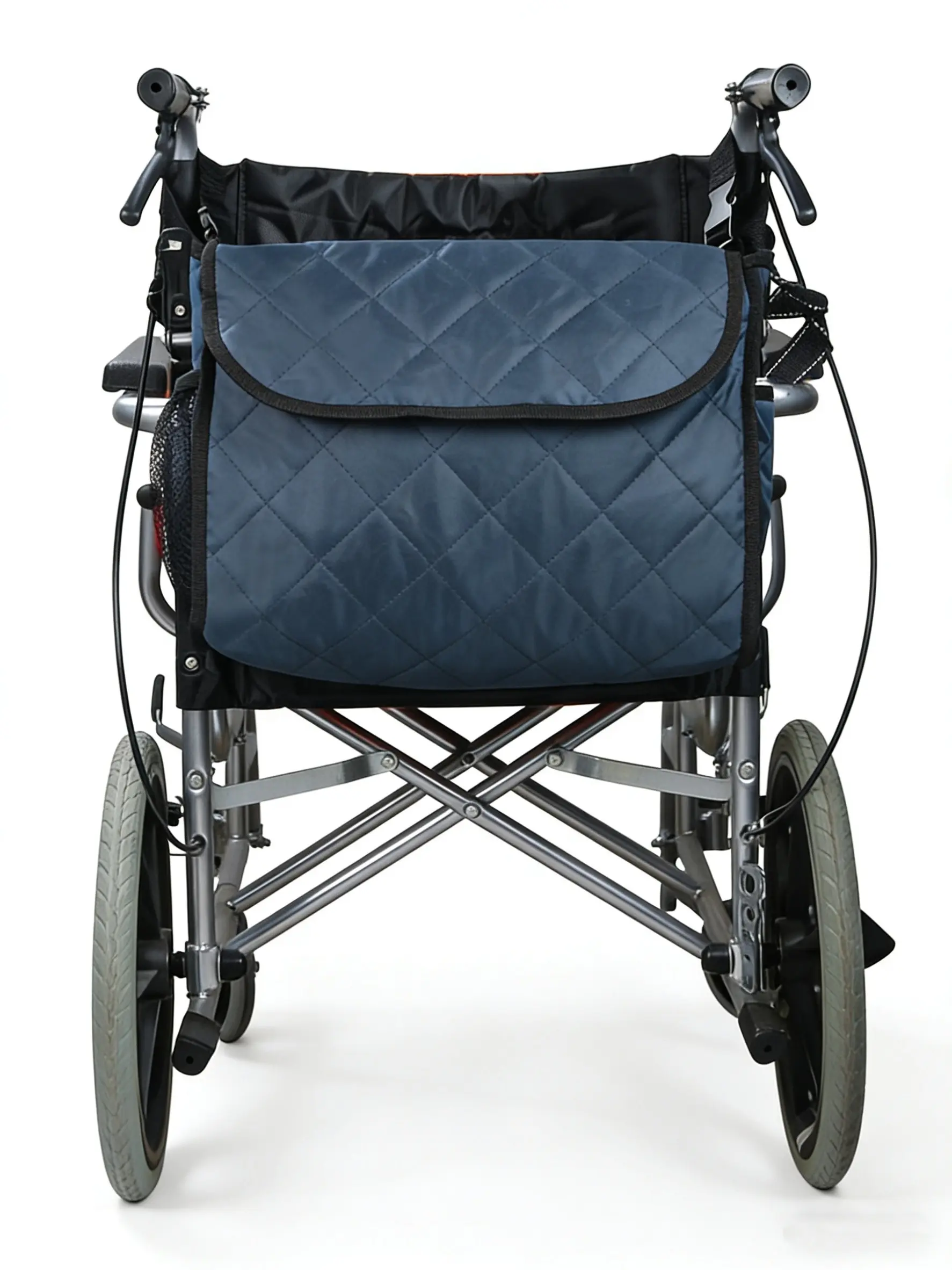 Wheelchair Backpack, Large Handbag Attachment, Lightweight Wheelchair Storage Organizer, Organizer Bags, Suitable for Walkers, Canes, Scooters