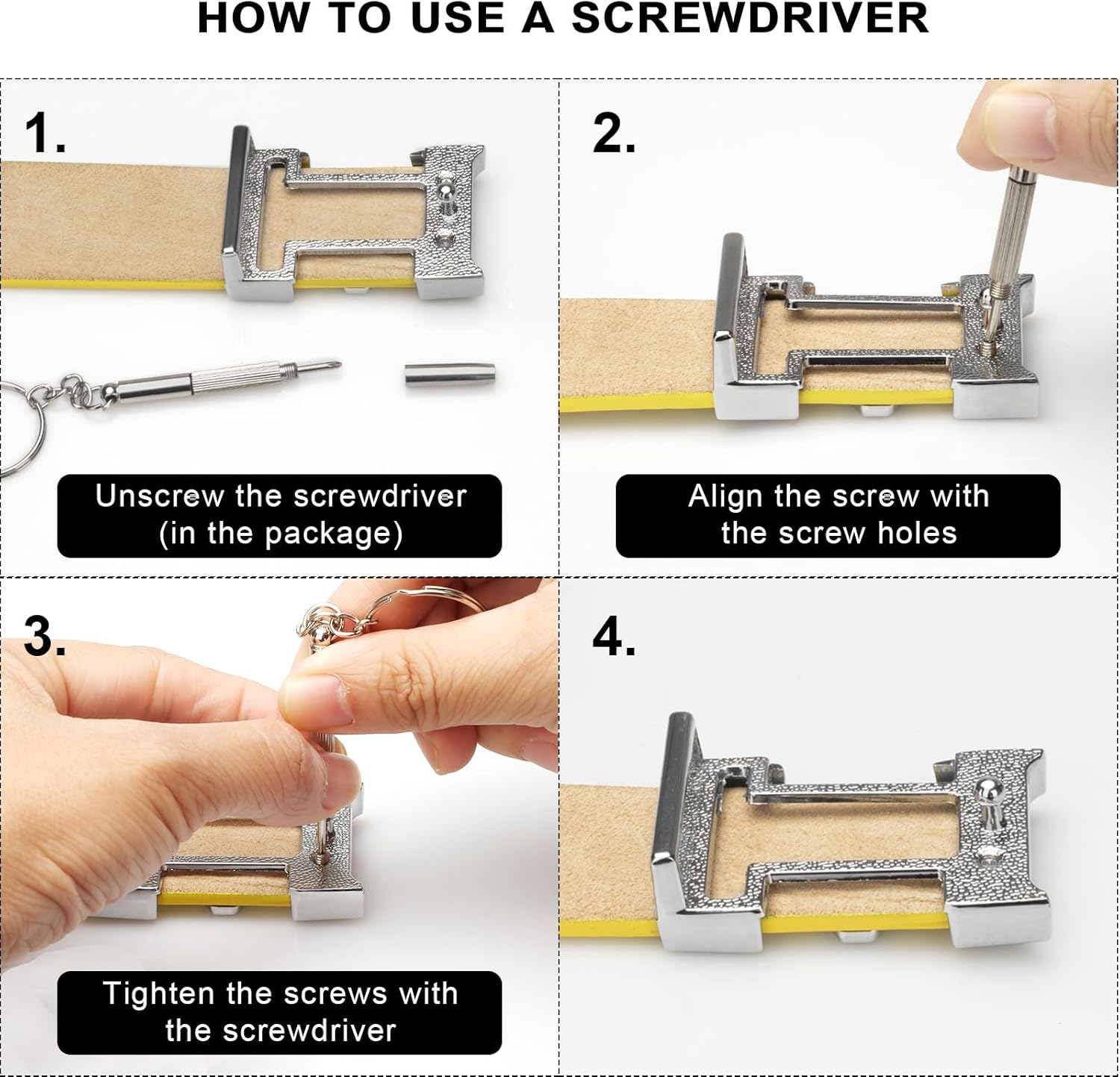 Womens Leather Belts Removable Letter M Plate Buckle Waist Belt 1.18" Width