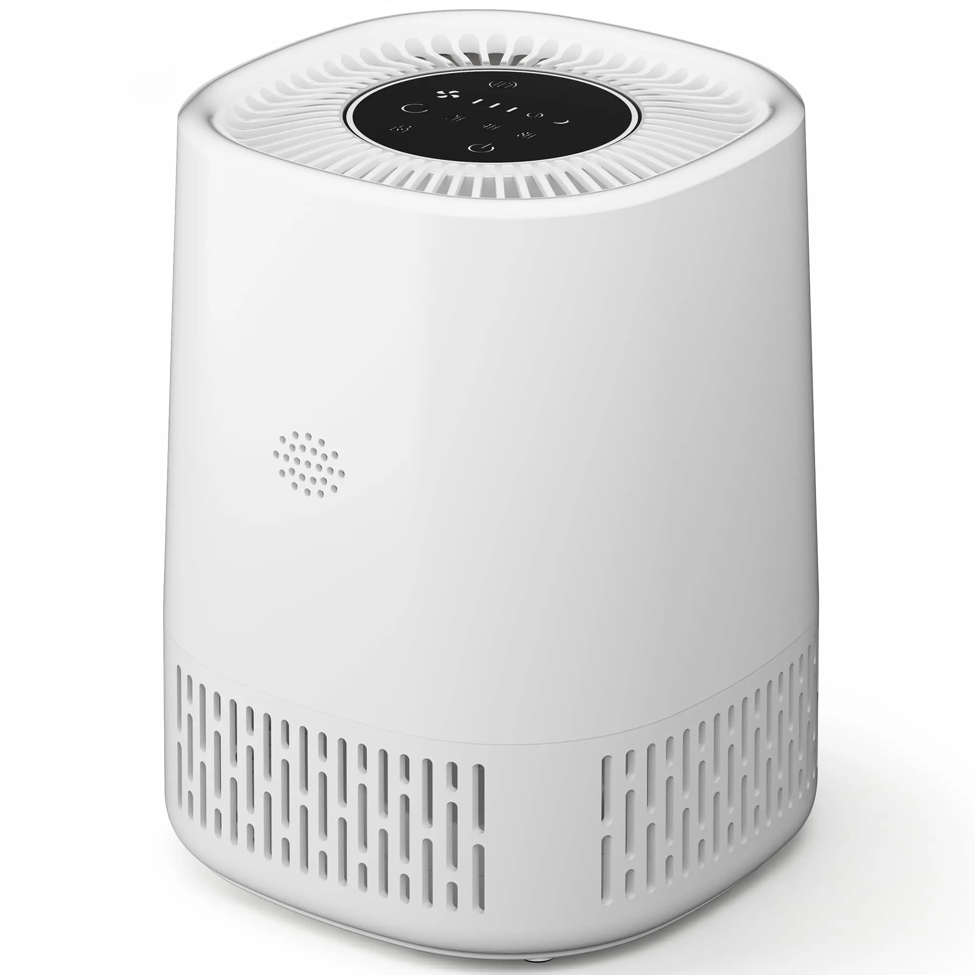Air Purifier for Bedroom, Smart WiFi App Control H13 HEPA, 3 Speeds, + Ionizer + Child Lock + Sleep Mode, CADR 102 (60 CFM) for 15m², Odors Dust for Allergens Smokers Pollen Pet Hair