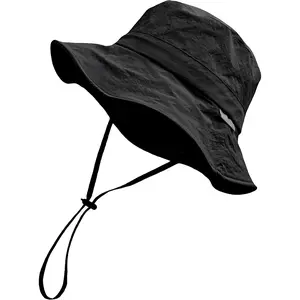 Waterproof Bucket Hat for Men Women Quick Dry Sun Hat Fishing Safari Hat Adjustable Chin Strap UV Protection