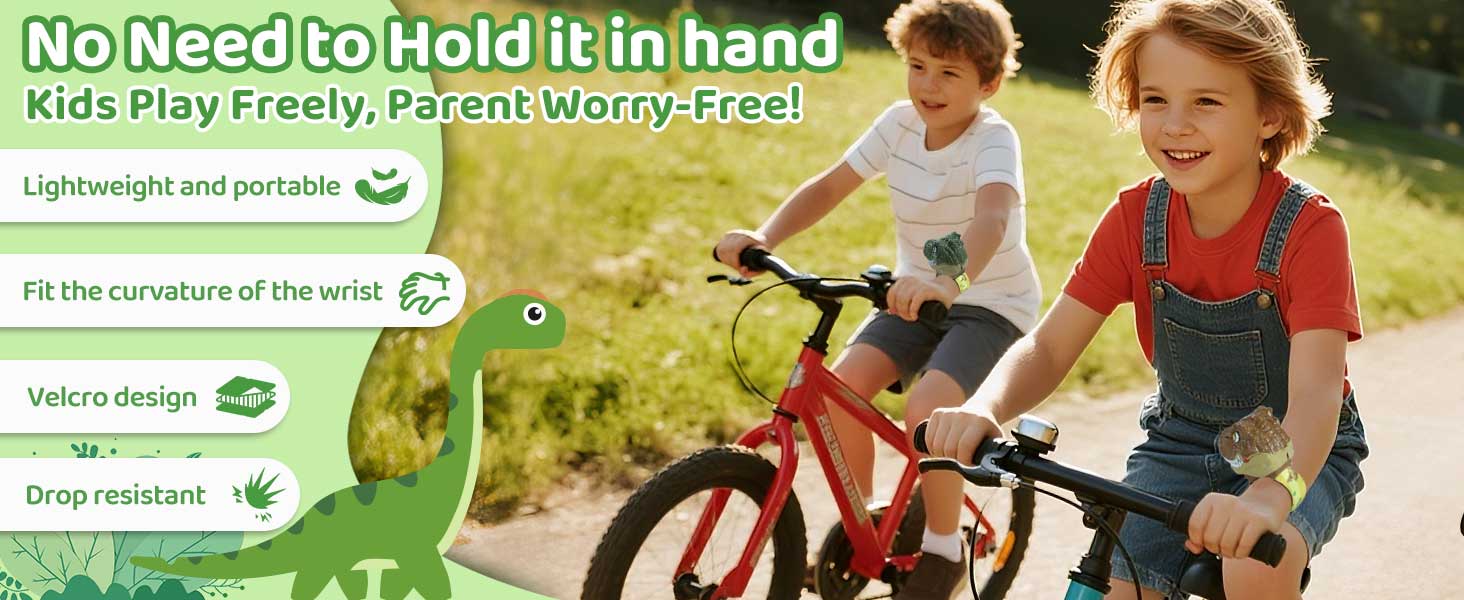 Dinosaur  Walkie Talkies for Kids - 2 Pack Toys for Boys Girls Age 3-12 T-Rex Adjustable Strap Long Range Clear Sound Walkie Talkie, Collectibple/Adventure Toys Outdoor Camping Birthday Gifts for Toddlers BlackFriday Colorful Durable