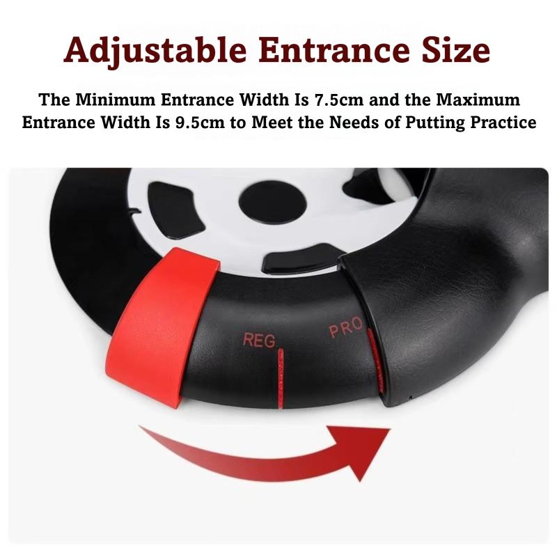 Portable Golf Putting Practice , Golf Ball Practice Automatic Return Device, Adjustable Automatic Rebound Putting, Indoor Practice Putting Green Portable Golf Putting Practice , Golf Ball Practice Automatic Return Device, Adjustable Automatic Rebound Putting, Indoor Practice Putting Green