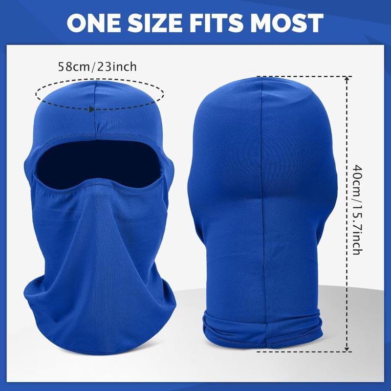 6 Pack Ski Face Mask for Cooling Full Head Coverage, Neck Gaiter, Lightweight Design, Breathable Fabric, Soft Fabric, Ski Balaclava, Winter Athletes, Snowboarders 6 Pack Ski Face Mask for Cooling Full Head Coverage, Neck Gaiter, Lightweight Design, Breathable Fabric, Soft Fabric, Ski Balaclava, Winter Athletes, Snowboarders