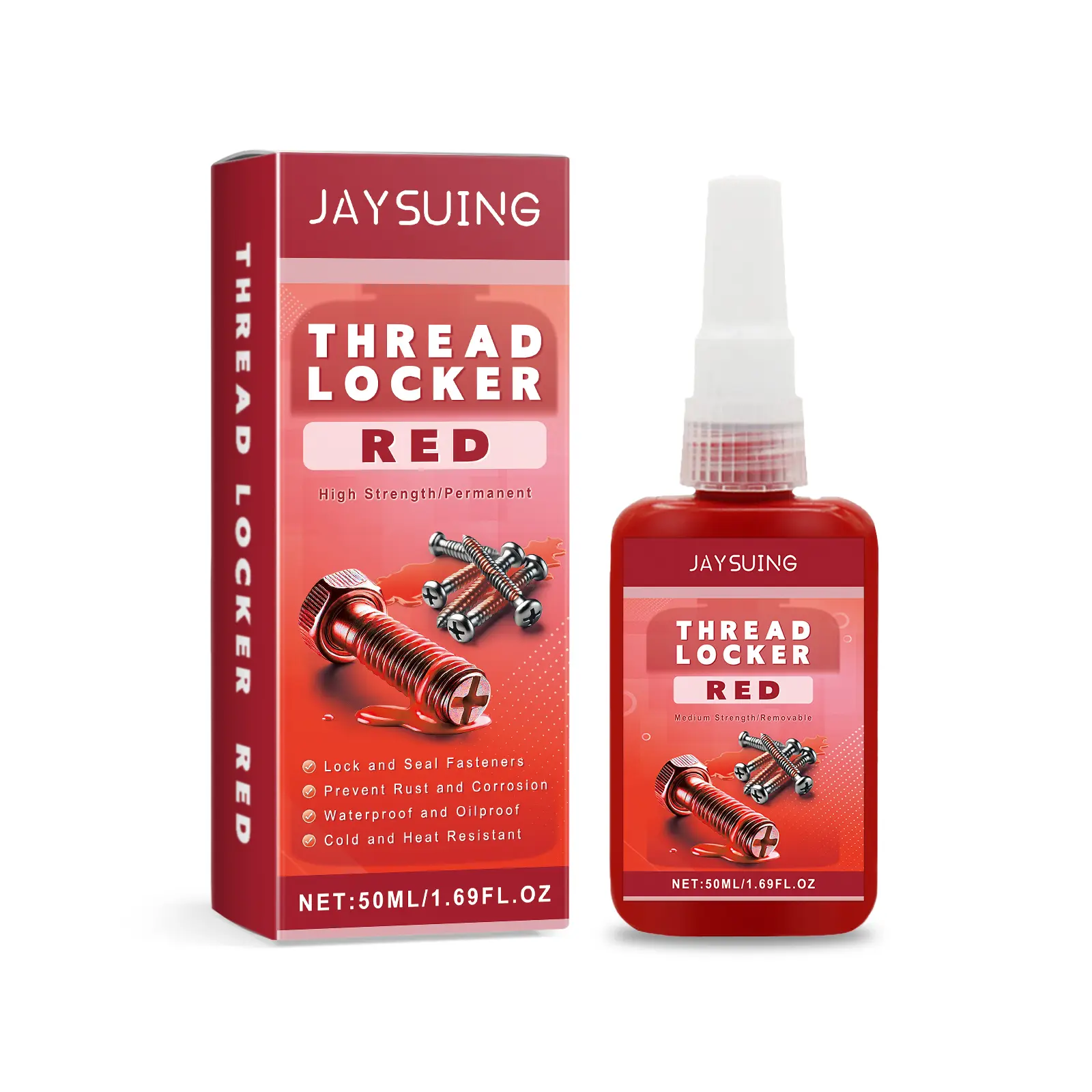 Thread Locking Agent, Metal Screw Anti-Loosening Fixing Glue, Anaerobic Adhesive Thread Locking Agent