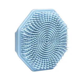 Facial Exfoliator for Sensitive Skin, Antibacterial Silicone, Gentle Peeling and Cleaning Brush, Clearer Skin, Body Scrubber