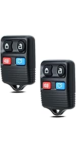 Key Fob Keyless Entry Fits for Ford F150 F250 F350 Explorer Expedition 1998-2016 / Ranger Escape Edge E150 Freestar / Lincoln Navigator Mazda 3 Button Remote Control Replacement CWTWB1U345 Key Fob Keyless Entry Fits for Ford F150 F250 F350 Explorer Expedition 1998-2016 / Ranger Escape Edge E150 Freestar / Lincoln Navigator Mazda 3 Button Remote Control Replacement CWTWB1U345
