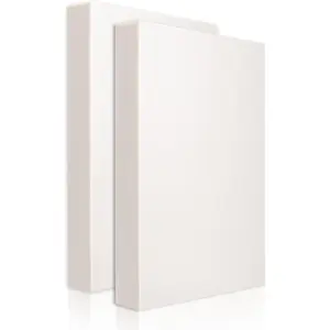 High Density XPS Foam Board 2 Pack 15.6x11.7x 2in Polystyrene Craft Foam Sheets, Rigid Easy to Shape for DIY Modeling Art Projects, Party Decoration, Cosplay Prop, Carving, Heat Insulation