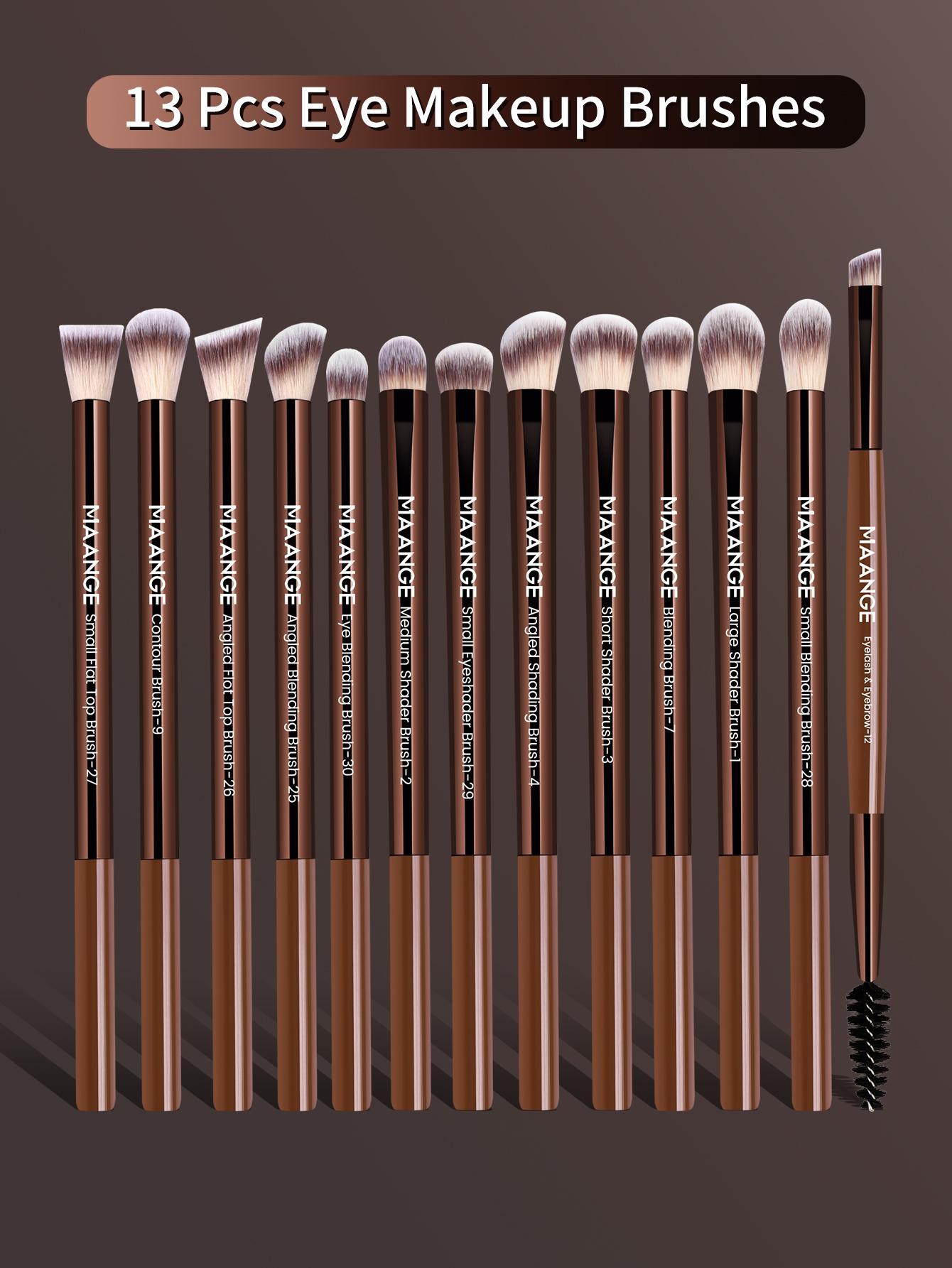 MAANGE 20pcs Professional Makeup Brush Set, Powder Brush Blush Brush Concealer Brush Contour Brush Nose Contour Brush Eyeshadow Brush Eyebrow Brush Detail Brush, Versatile Cosmetic Tools for Beauty Enthusiasts, Makeup Brush Kit