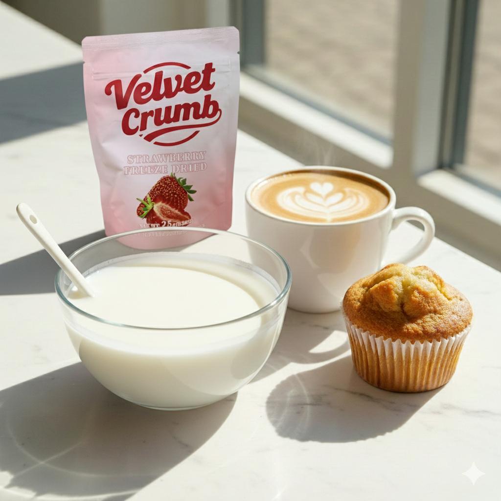 Freeze Dried Strawberries, 25g x 6 Packs, Crispy Natural Fruit Snacks, No Added Sugar, Gluten-Free, Non-GMO, Perfect for Travel & On-the-Go Dry