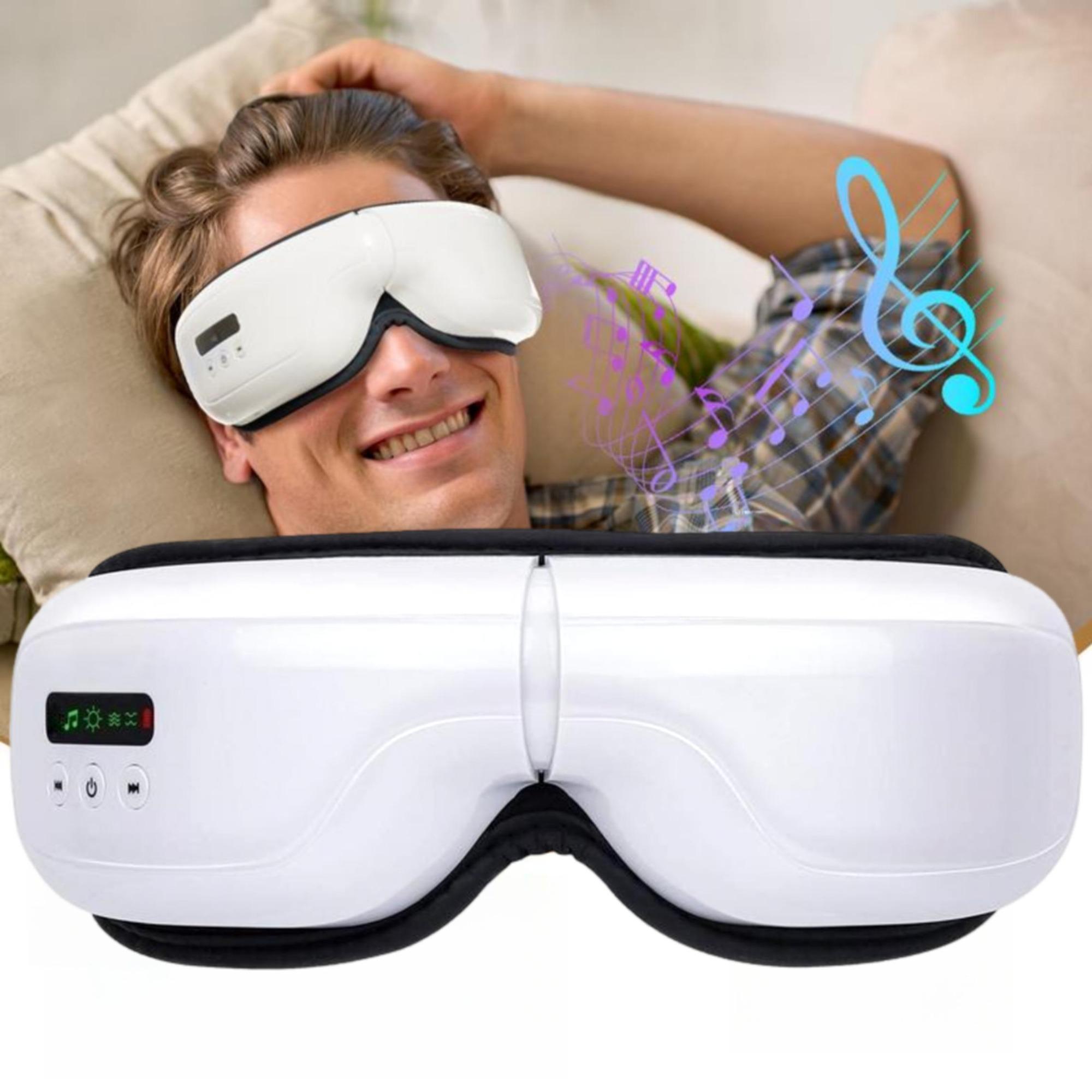 Portable Eye Massager, 1 Box Eye Massage Machine with Heating Function & Bluetooth-compatible-compatible Music, Eye Care Device for Relaxation, Portable Spa, Massagemachine