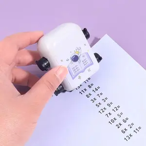 Abs Math Addition Subtraction Multiplication Division Teaching Stamp, Random Arithmetic Tool for Students, School Supplies Gift