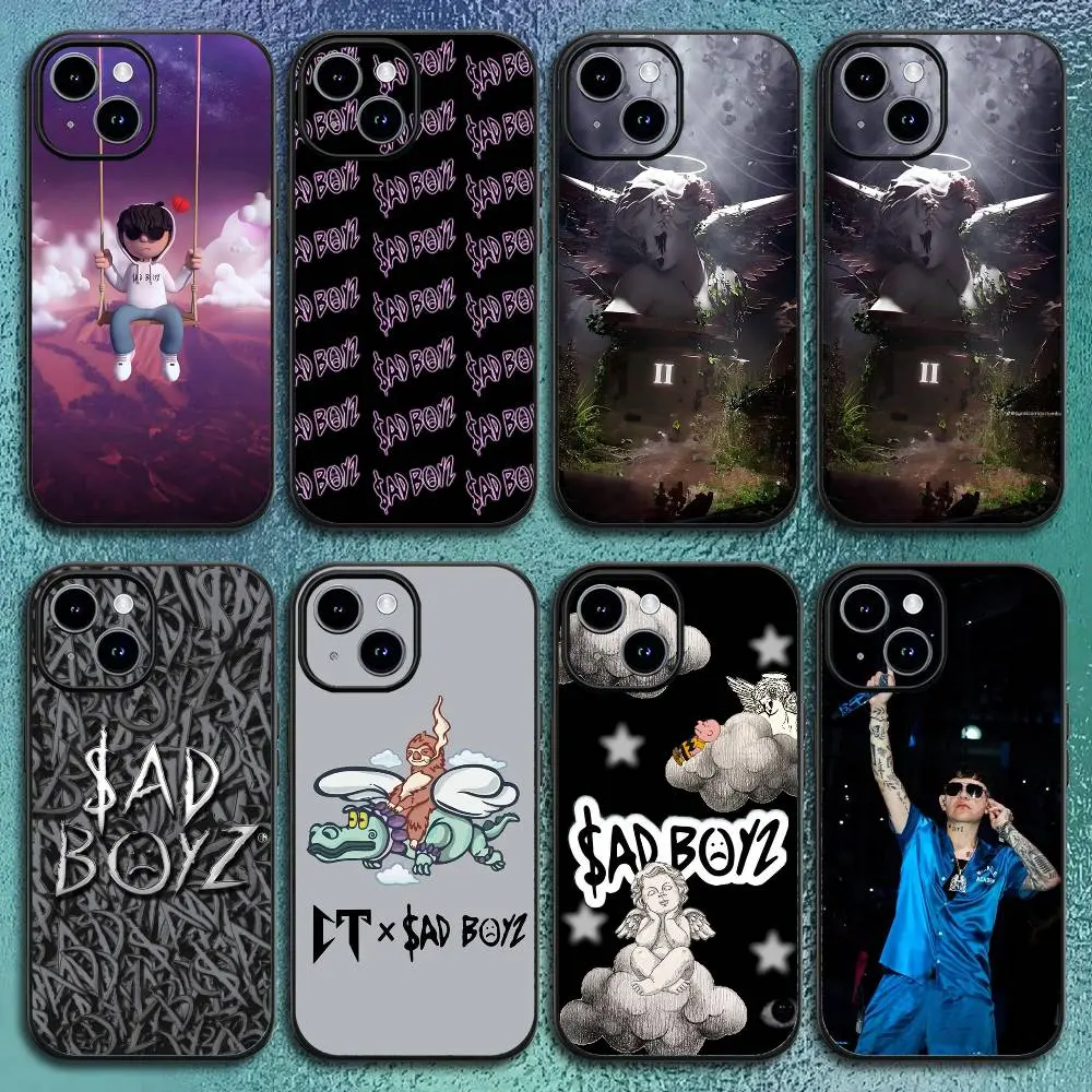 J-Junior H S-Sad B-Boyz Phone Case ForiPhone 17 16 15 14 13 12 11 Pro Max Plus Air & Samsung Galaxy S26 S25 S24 S23 S22 S21 FE Ultra Plus shockproof soft back Silicone Black Case