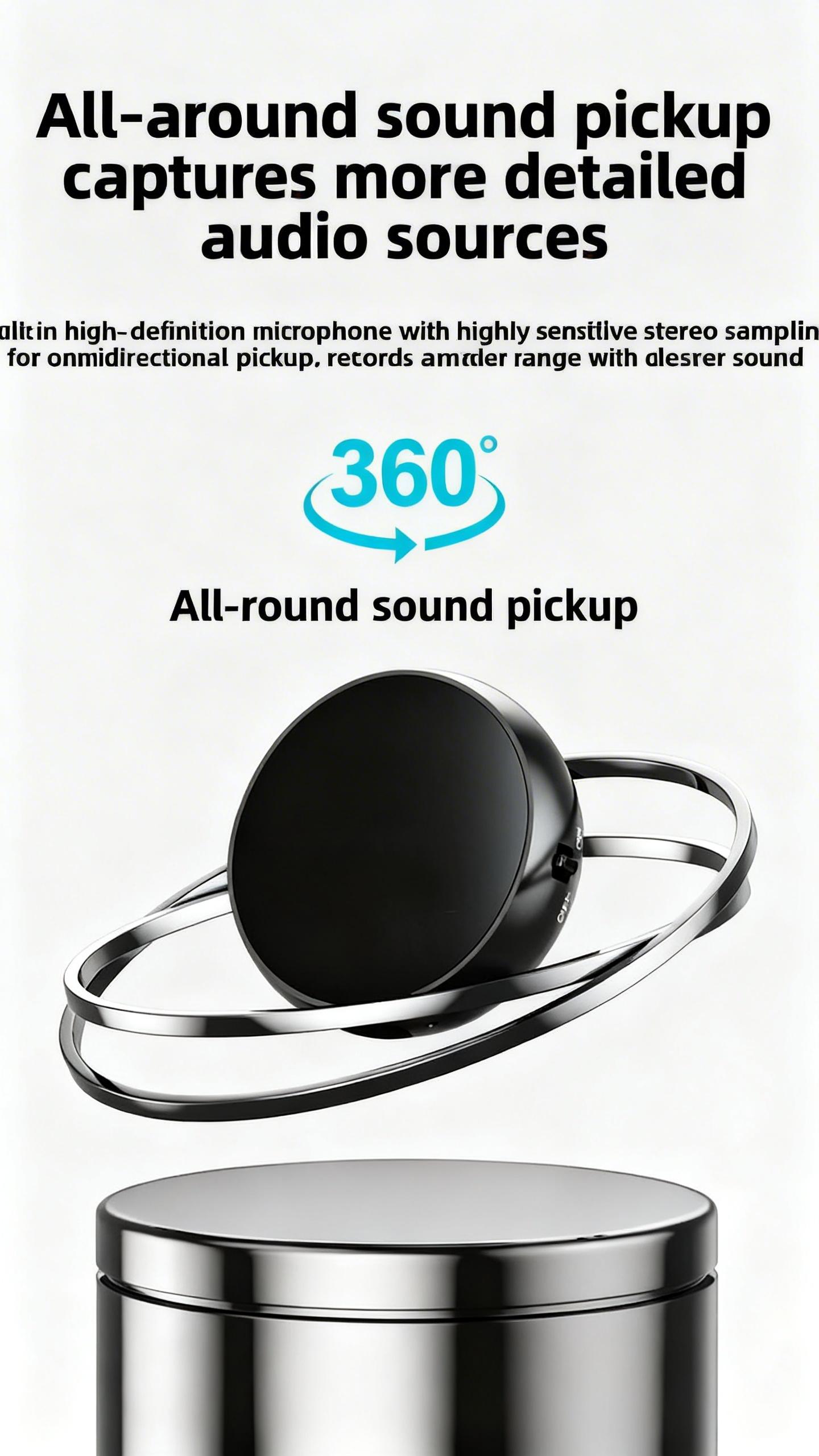 Voice Activated Recorder +Magnetic Digital Voice Recorder , Car recorder, Audio Recording Device, Grabadora De Audio Digital Usb Wireless Portable Mini recording pen