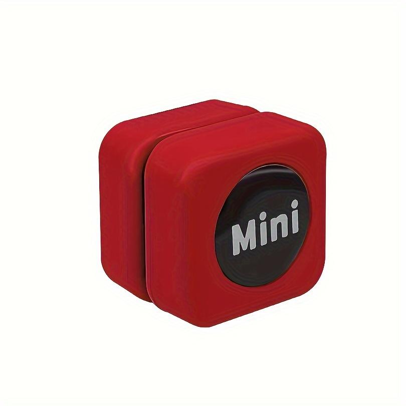 Mini Magnetic Aquarium Cleaner Brush, 2-Sided Glass Algae Scraper for Fish Tank, Magnetic Cleaning Tool with Algae Scraper, WH09 Fish Tank Cleaner