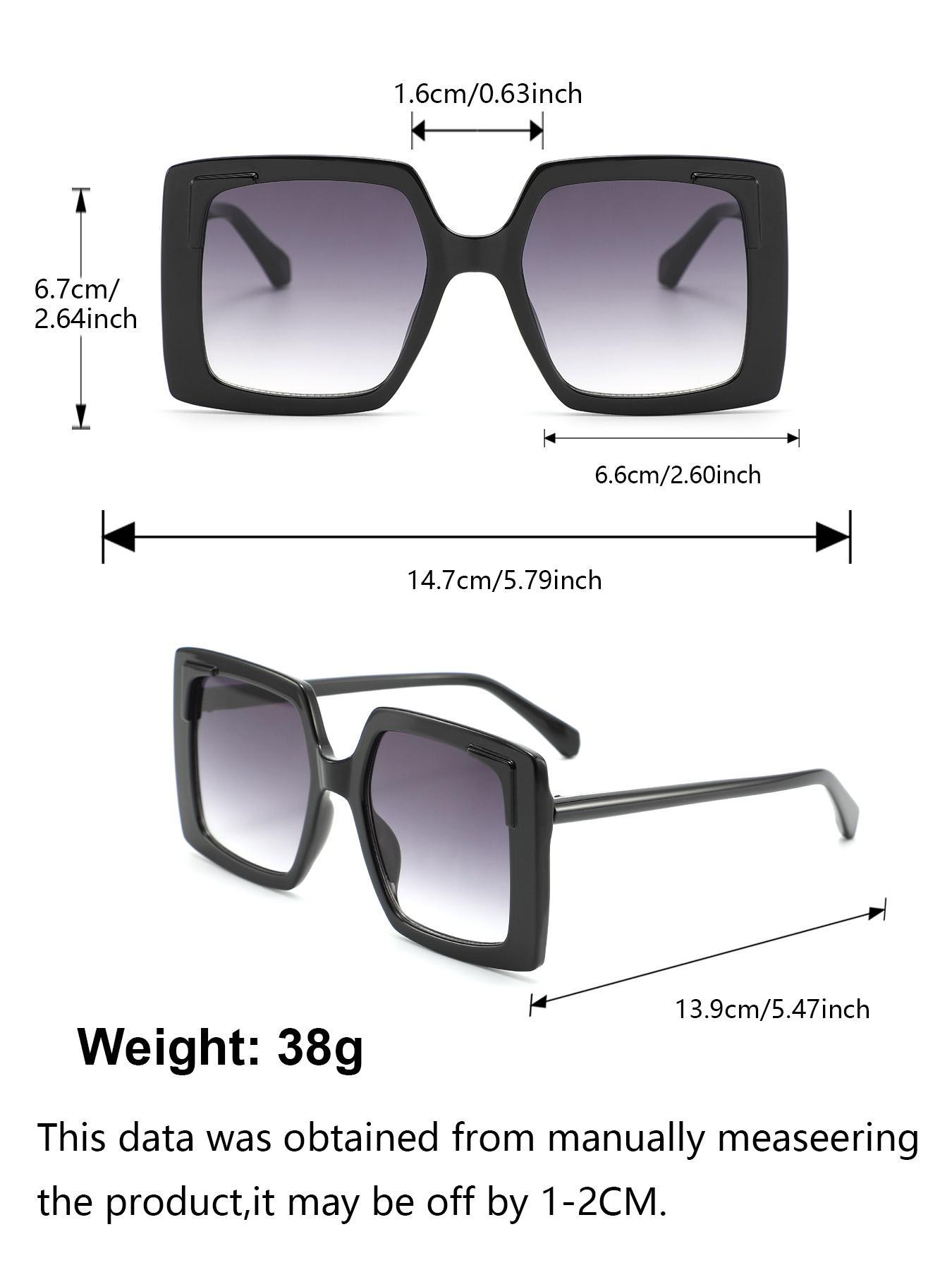 Women's Fashionable  Sunglasses, Trendy Casual Sunglasses for Everyday Use, Fashion Accessories for Outdoor Activities, Trendy Styling Sunglasses