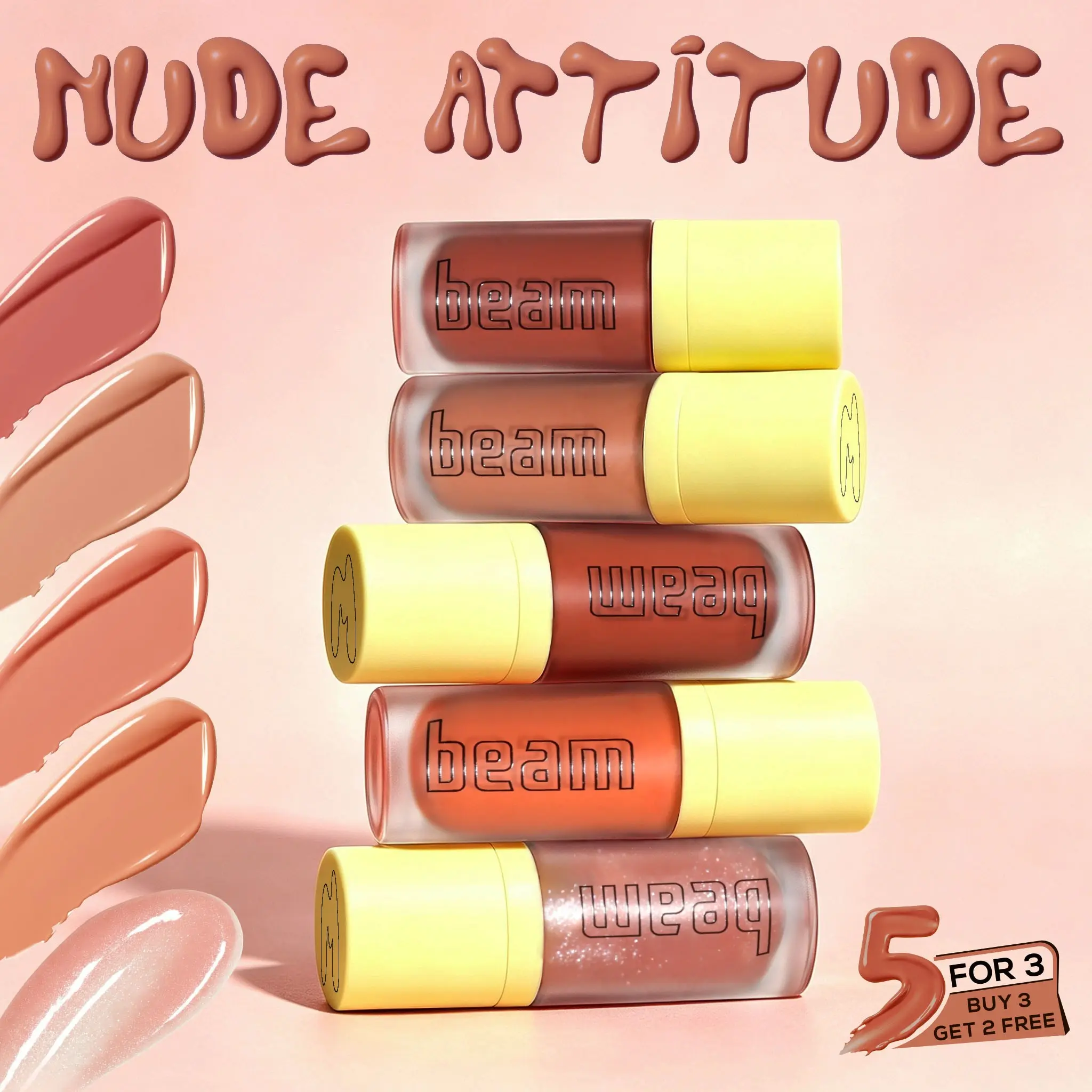 BEAM LIP GLOSS BUNDLE- MADE BY MITCHELL Juicy Lipgloss BEAM LIP GLOSS BUNDLE- MADE BY MITCHELL Juicy Lipgloss