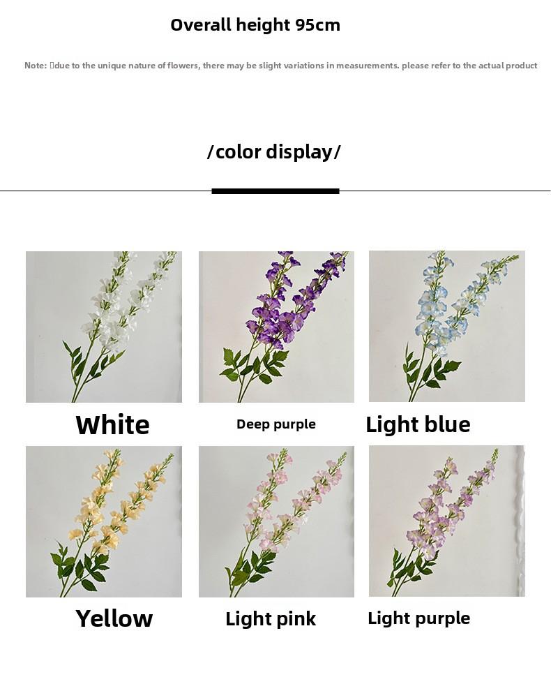 2-piece Qianxun Feiyan artificial flowers for home living room decoration, wedding hall arrangement, artificial flower background wall