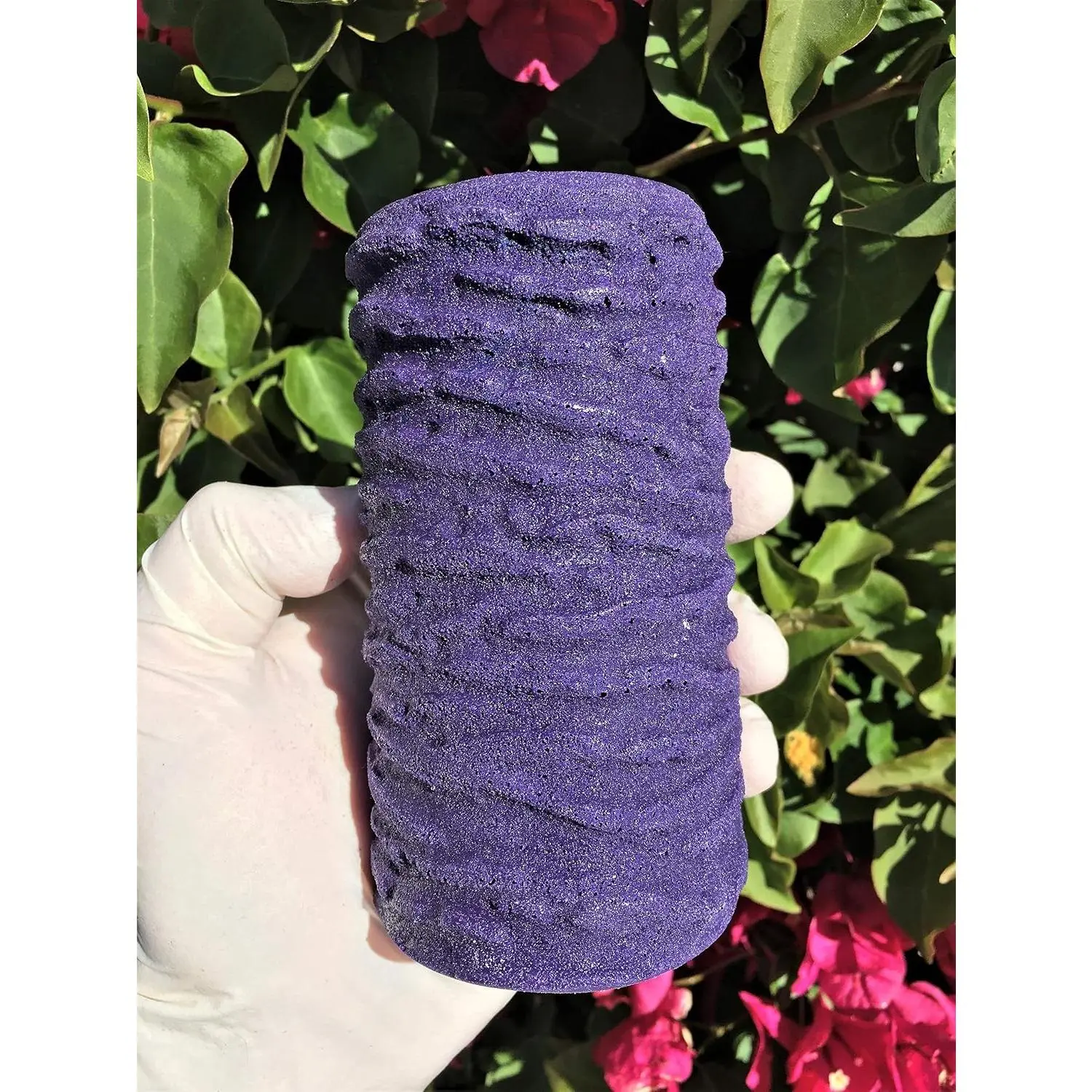 Concrete Texture Roller Stamp And Masonry Form Tool "The Original" Small Tree Bark Roller, Perfect Tree Bark Replicator Roller
