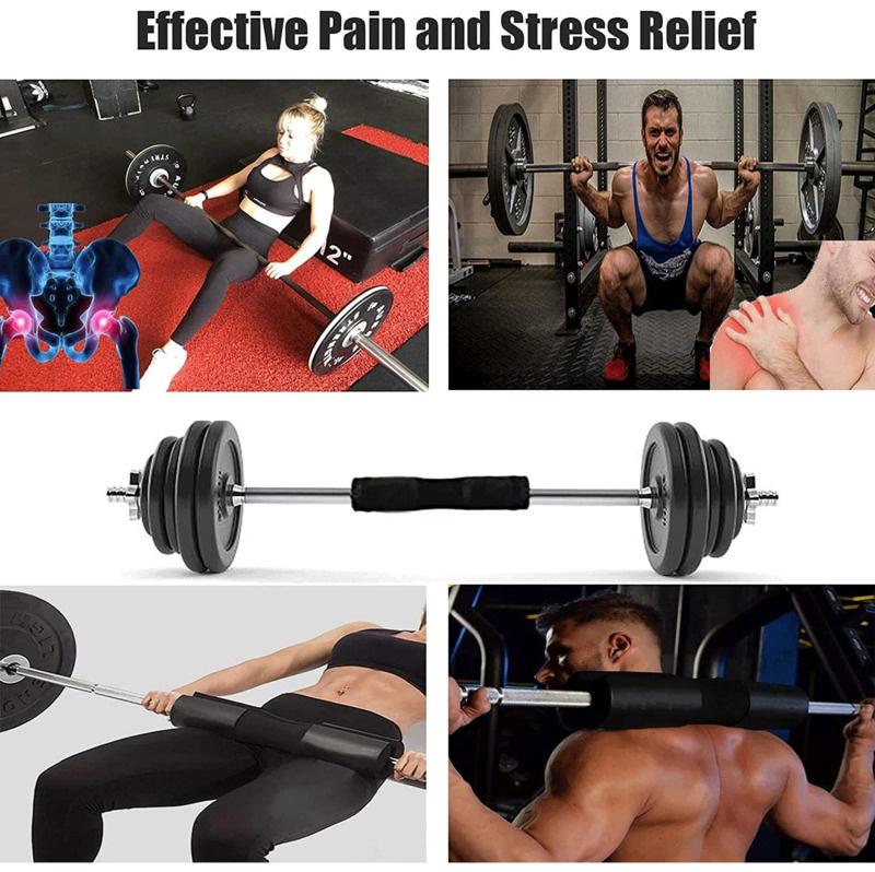 Barbell Squat Shoulder Pad Hip Thrust Barbell Foam Cover Weight Lifting Training Soft Bag Equipment Men Women Gym Fitness Gear