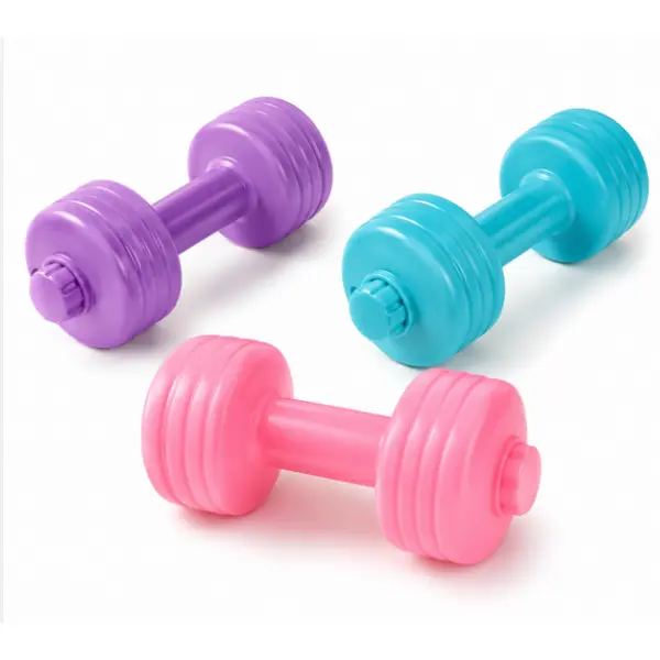 Adjustable Water-Filled Dumbbells, Portable PVC Body Weights with Safe & Reliable Construction for Long-term Use, Motivation for Home Gym & Strength Training, Yoga, Durability, Adds Energy