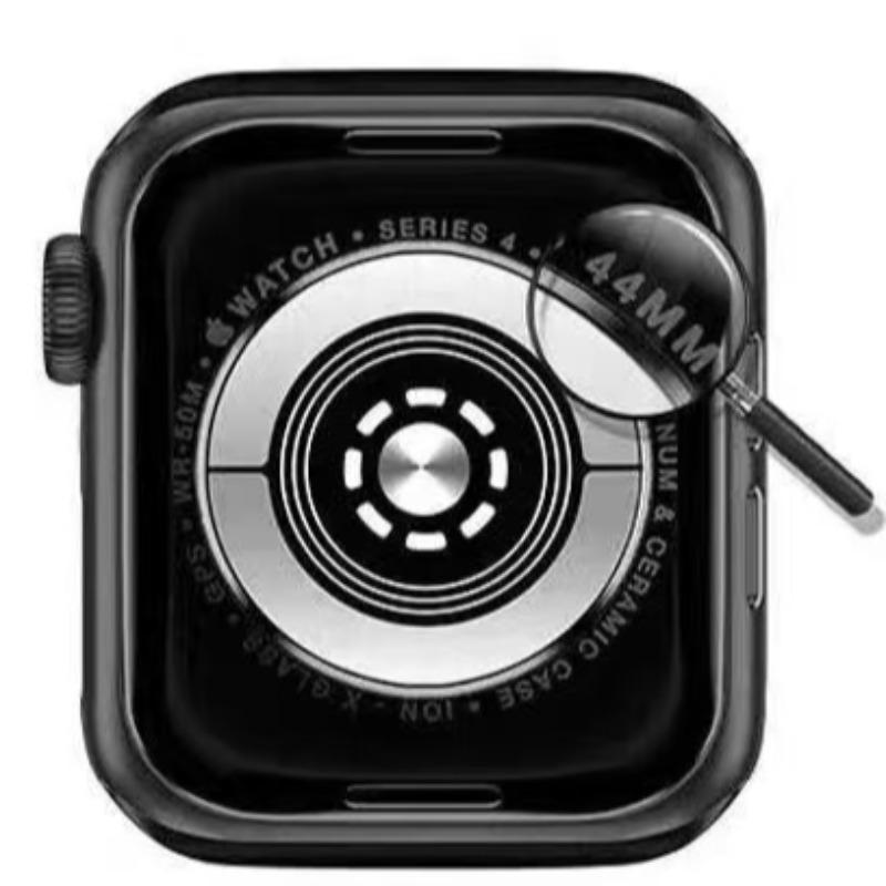 Watch Protective Case, Watch Case with Screen Protector, Watch Protector Compatible with Apple Watch 40mm to 49mm, Smart Watch Accessories, Wearable, Cover, Protection, Durable