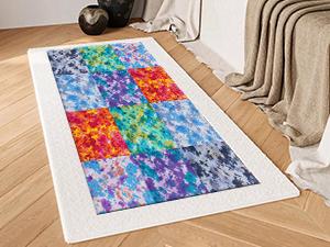 20’’ x 20’’ Cotton Fat Quarters Bundles 6 Options, Fat Quarter Squares for Quilting Sewing Crafting, Patchwork,, 6 Pack(Tie Dye)