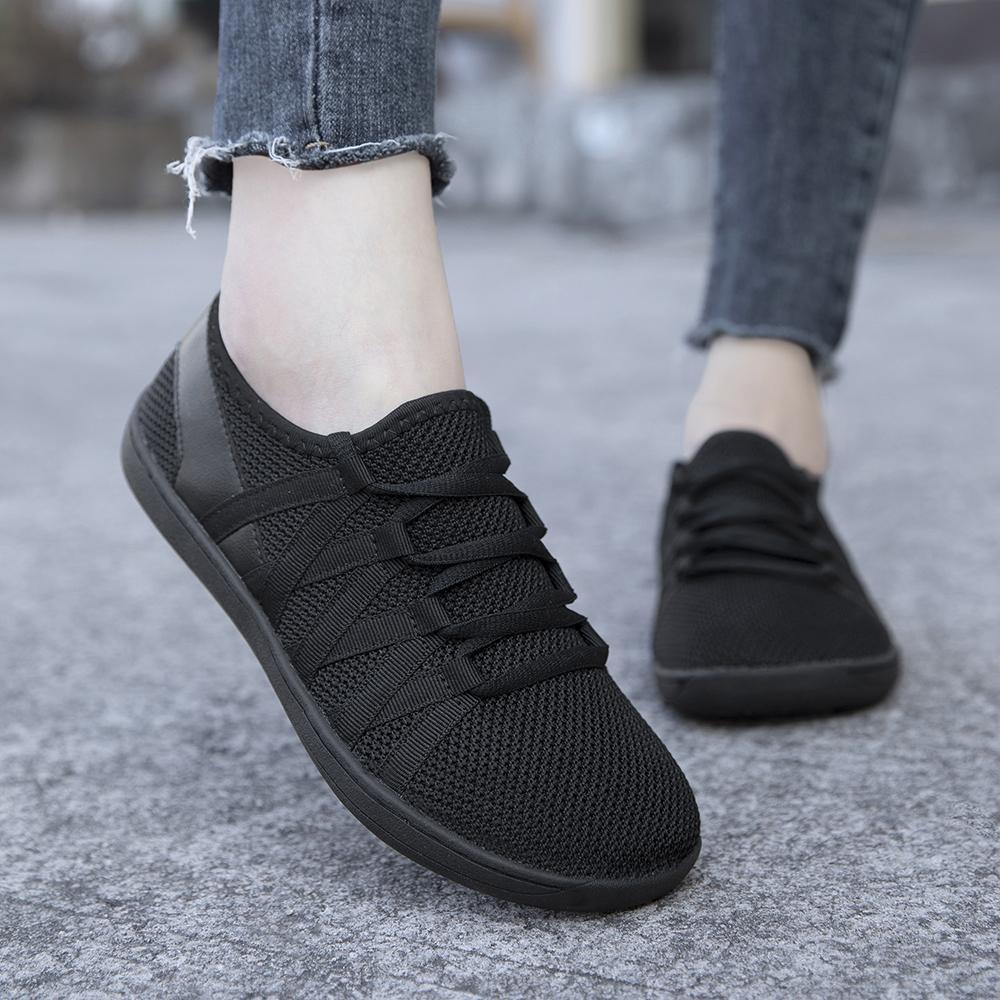 Women's Barefoot Shoes Minimalist Sneakers Classic Fit Low Top Wide Toe Box Zero Drop Sole Casual Walking Shoes Gift for Women SpringStatements