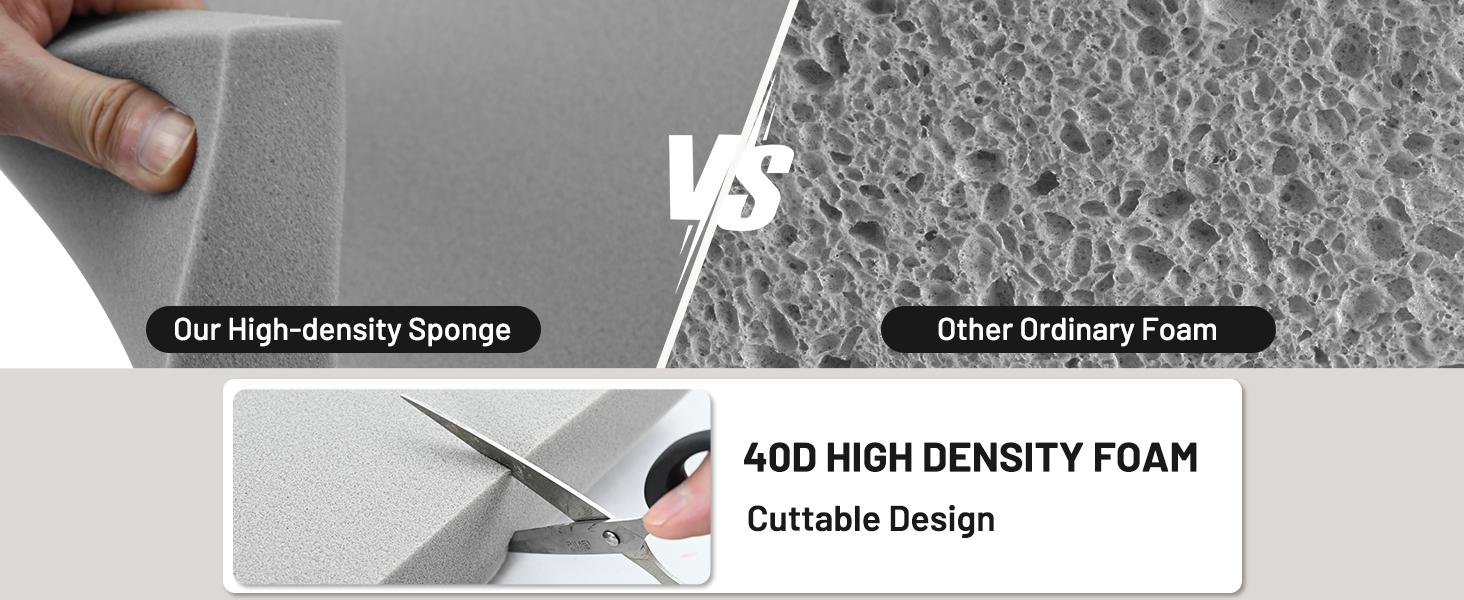 Couch Cushion for Sagging Seat – 3 Pack 20x20x3.15 Inch Sofa Cushion Board Saver & Insert for Saggy Couch or Chair, Quick No-Tool Install with 40D High Density Foam