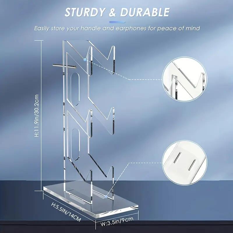 3-layer Game Controller Stand & Headphone Stand, Storage Stand For PS5 S4 Controller, Controller Holder Headset Stand Gaming Accessories, Headphone Hanger