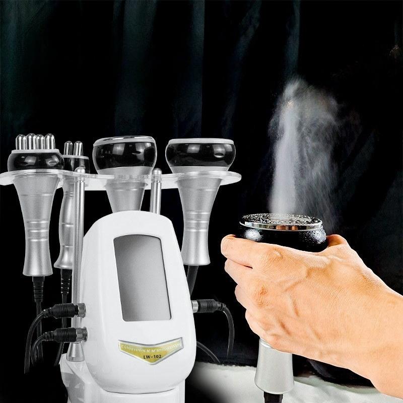 4-in-1 multifunctional beauty machine, facial beauty device, full body massager SPA, multifunctional 4-in-1 body shaping massager, multifunctional facial care beauty device, with thermoplastic elastomer, plug-in operation 110-130V, American plug, face, ar