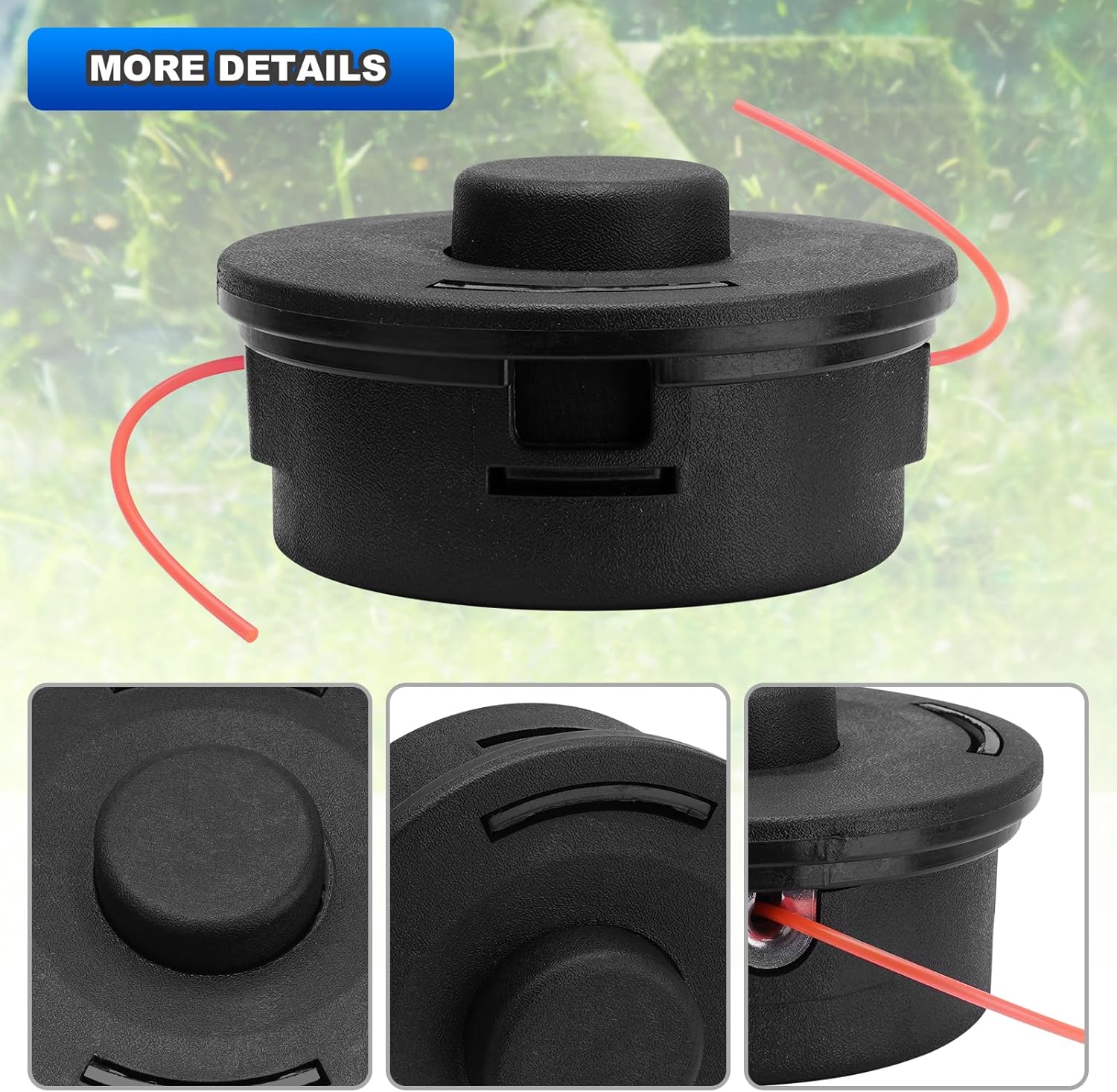 5-Pack 25-2 Trimmer Head 4002 710 2108 for String Trimmer Weed Eater Compatible with Stihl FS55 FS56 FS70 FS80 FS85 FS90 FS91R FS94R FS100RX FS110 FS111RX FS120 FS130 FS131 FS240 Replace#4002 710 2191